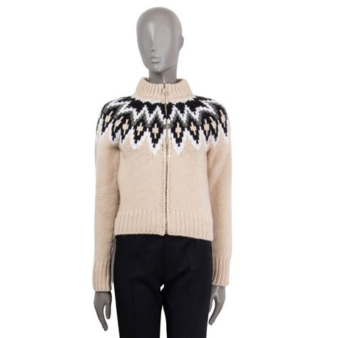 prada fringe cardigan|Prada cashmere cardigan.